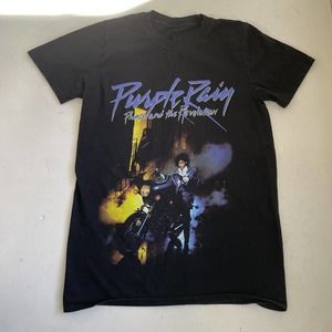 Official Graphic Prince and‎ the Revolution Purple Rain T- Shirt Fitted Small